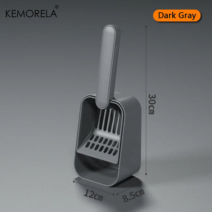 KEMORELA Cat Litter Scoop Self-Cleaning Cat Litter Box Shovel Kitty Toilet Clean Tool for Litter Tray Shovel Cat Supplies