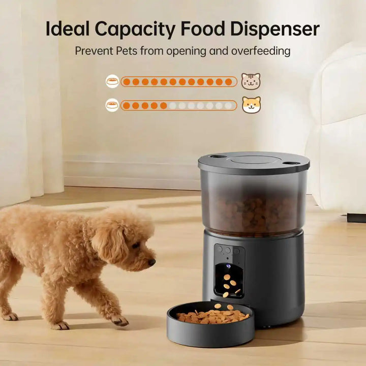 Camera Pet Feeder Timing Smart Automatic Feeder For Cats Dog Tuya WIFI APP Video Intelligent Dry Food Dispenser Fountain Bowl