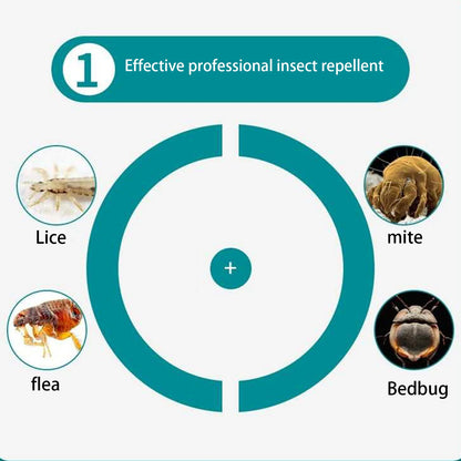 100ml Natural Care Flea and Tick Spray for Dogs and Cats Flea Treatment for Indoor Outdoor Dogs and Cats Flea Killer