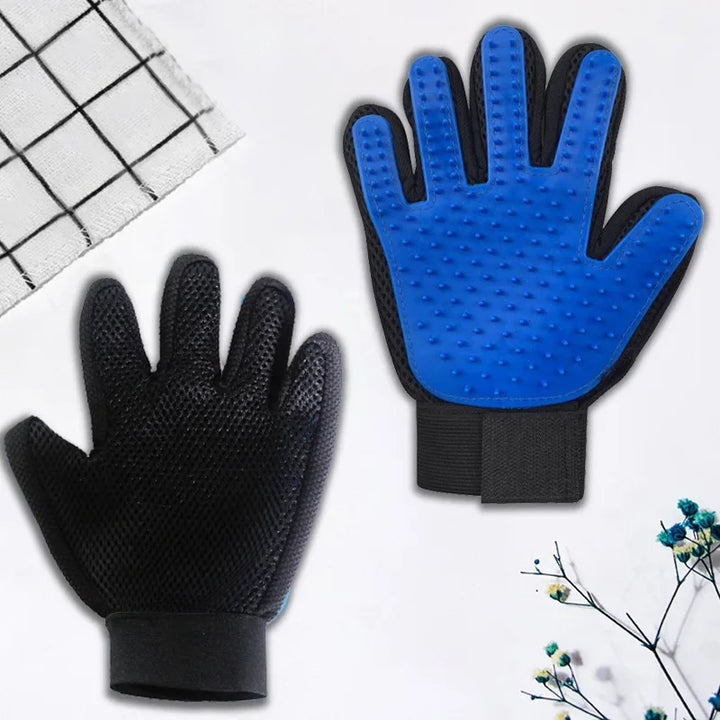 Cat Grooming Glove Pet Cat Comb Bathing Brush for Cats Hair Removal Massage Brush Soft Bristles Pet Grooming Cleaning Supplies