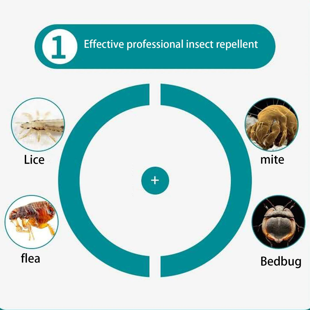 100ml Natural Care Flea and Tick Spray for Dogs and Cats Flea Treatment for Indoor Outdoor Dogs and Cats Flea Killer