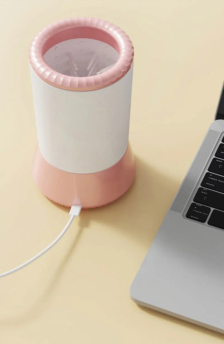 Pet Paw Cleaner Remove Dust Dirt Hair Comfortable Automatic Dog Paw Washer USB Rechargeable Foot Cleaning Machine Dog Brushes