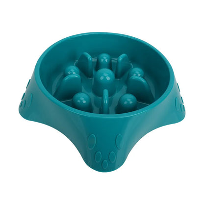 Dog Slow Feeder Slow Food Bowl  Anti-Choking Anti-tipping Delay eating Anti-slip pet food bowl easy to clean Slow down eating