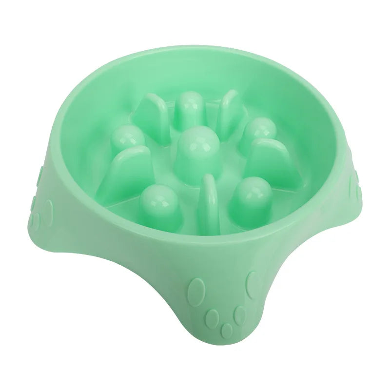 Dog Slow Feeder Slow Food Bowl  Anti-Choking Anti-tipping Delay eating Anti-slip pet food bowl easy to clean Slow down eating