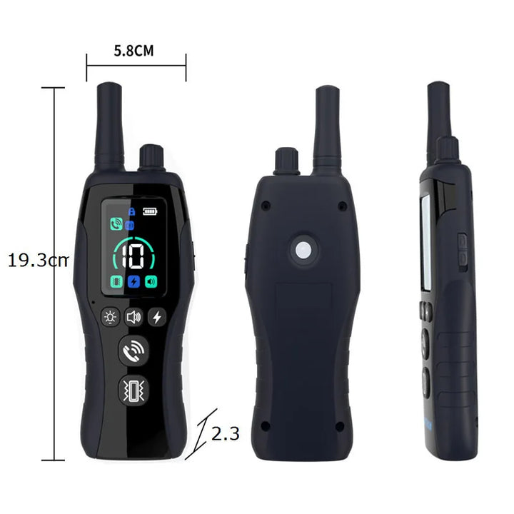 Dog Training Collar 6500FT with Remote Innovative IPX7 Waterproof with 4 Training Modes Rechargeable E-Collar for All Breeds
