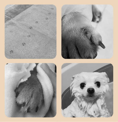 Pet Paw Cleaner Remove Dust Dirt Hair Comfortable Automatic Dog Paw Washer USB Rechargeable Foot Cleaning Machine Dog Brushes
