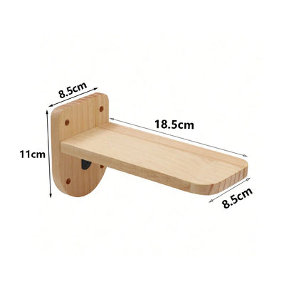 Cat Hammock Wall Mounted Foldable & Stable Cat Beds Breathable Cat Wall Shelves for Sleeping Playing Climbing and Lounging