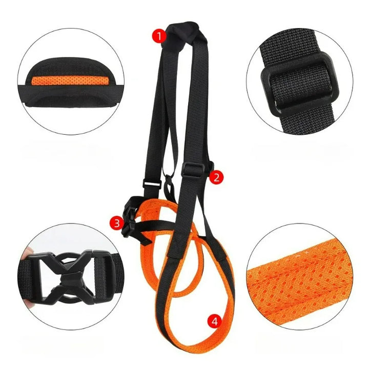 Pet Leashes Walking AIDS for Disabled and Elderly Dogs Adjustable Hind Leg Lifting Assistance Belts Cat Leash Pet Accessories