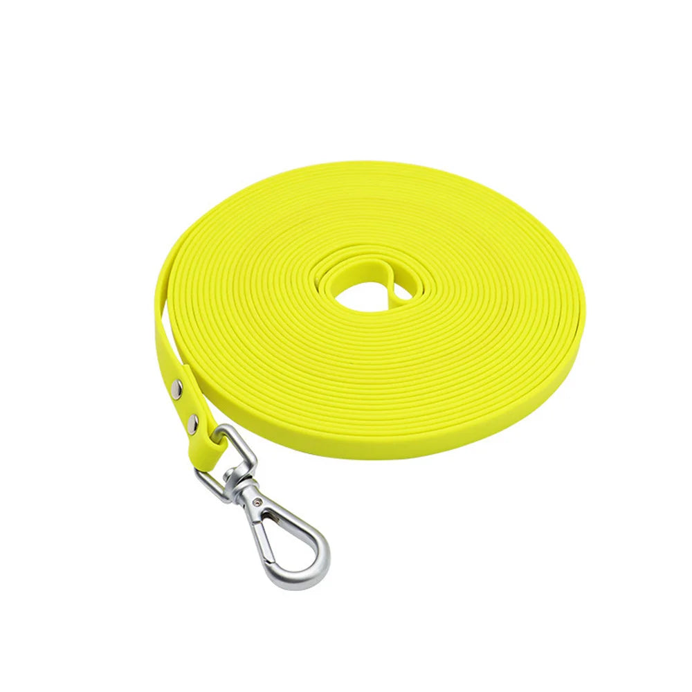 Long PVC Pet Leashes Traction Lead Rope For Medium Big Dogs Walk Training Dog Leashes Waterproof