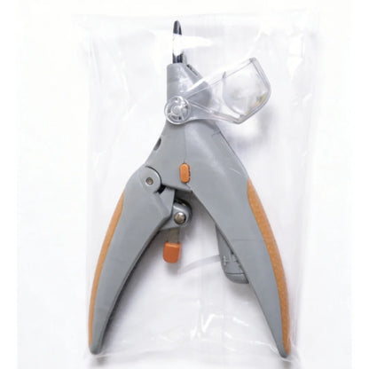 Professional pet nail clipper with LED light, dog and cat nail trimmer tool, toenail cutter, pet supplies.