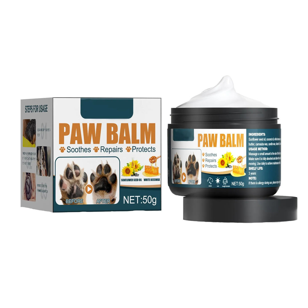 Pet Paw Balm Natural Pet Care Soother Cream Cat Dog Foot Moisturizer Repair Dry Cracking Skin Household Winter Paw Pad Care Balm