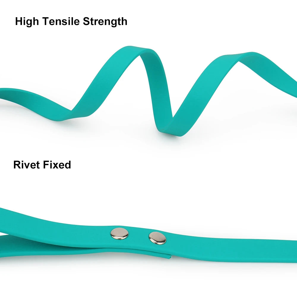 Long PVC Pet Leashes Traction Lead Rope For Medium Big Dogs Walk Training Dog Leashes Waterproof