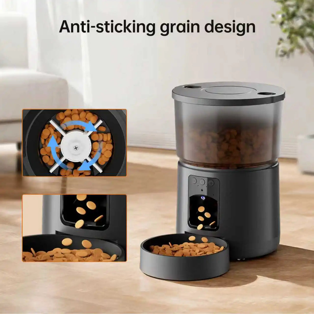 Camera Pet Feeder Timing Smart Automatic Feeder For Cats Dog Tuya WIFI APP Video Intelligent Dry Food Dispenser Fountain Bowl