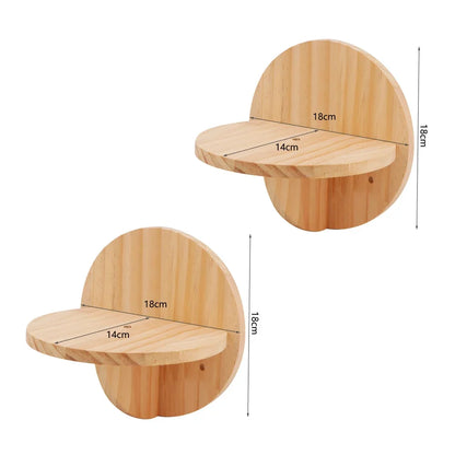 Cat Hammock Wall Mounted Foldable & Stable Cat Beds Breathable Cat Wall Shelves for Sleeping Playing Climbing and Lounging