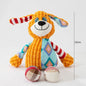 Pet Plush Toy Cat Dog Puzzle Toy Cute Animals Bite Resistant Interactive Squeaky Pet Dog Teeth Cleaning Chew Toy Pet Supplies