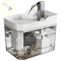 Cat Water Fountain: Automatic Pet Water Dispenser with Filters, Circulating and Flowing Water, Intelligent Design for Cats