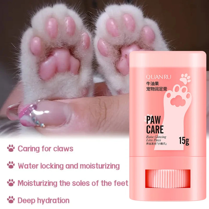 Pet paw care cream, rich in natural plant ingredients, gentle moisturizing, alcohol free, pet care moisturizing cream