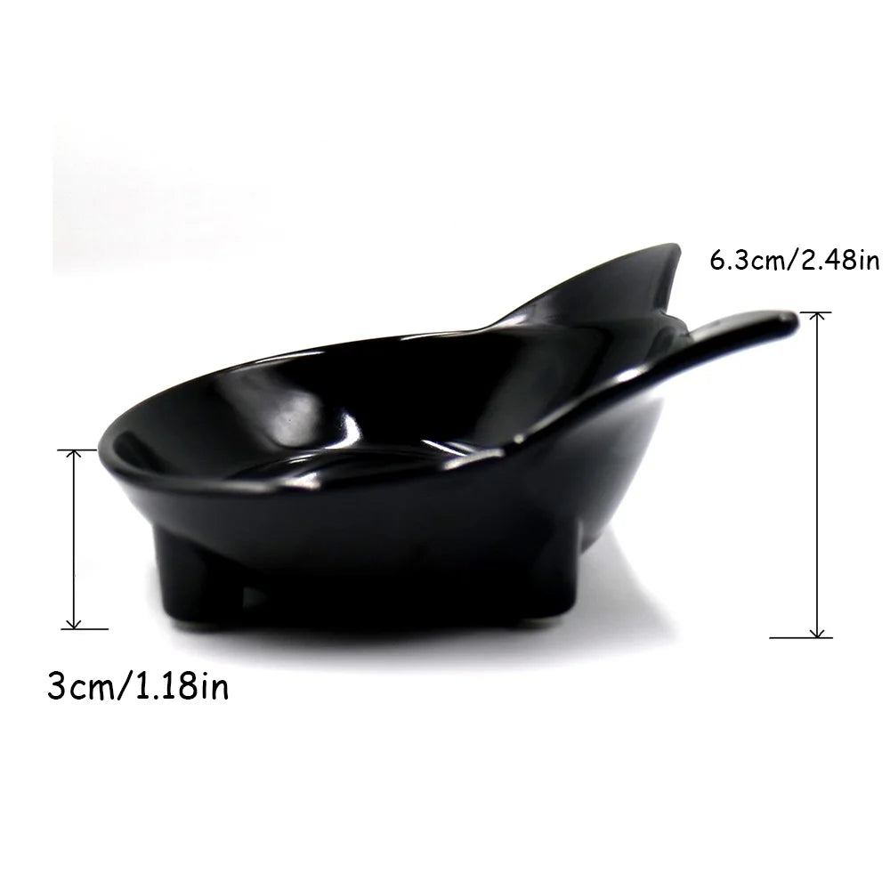Colorful Cat Food & Water Dishes, Safe Pet Feeding Bowls, Practical Pet Supplies for Cats