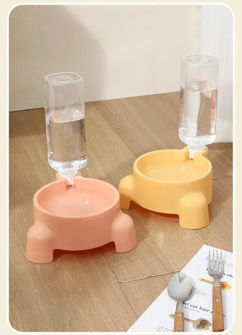 Dog Bowl Water Bottle Dog Feeder Automatic Water Bowl for Dogs Drinking Cat Feeder Bowl Pet Drinking Bowls Puppy Accessories