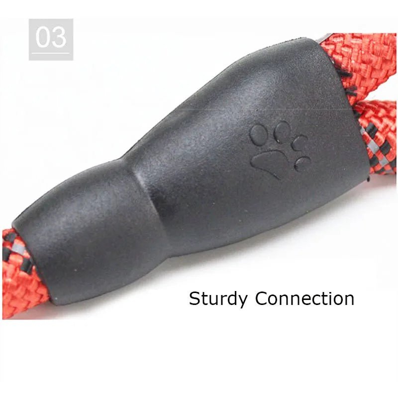 1.5m Pet Leash with Reflective & Comfortable Padded Handle for Small, Medium and Large Dogs