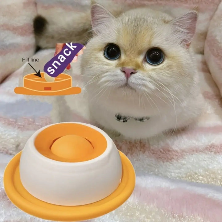 Funny Interactive Pet Lick Toys Training Promotes Dental Health Yogurt Licking Plate Self-Soothing Slow Feeder For Dogs Cats