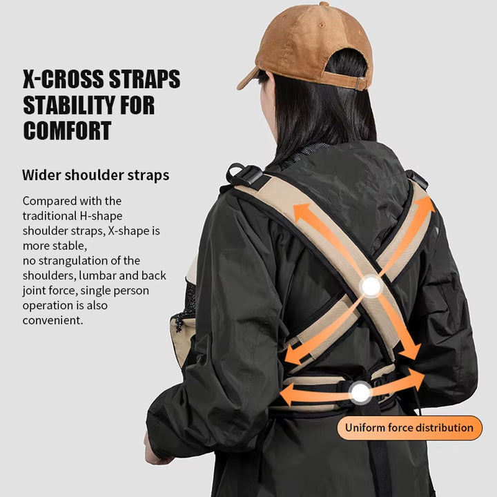 Pet Front Carry Chest Backpack – Stylish, Secure & Super Comfortable for Outdoor Adventures