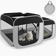 Euretta Indoor/Outdoor Large Waterproof Cat Playpen